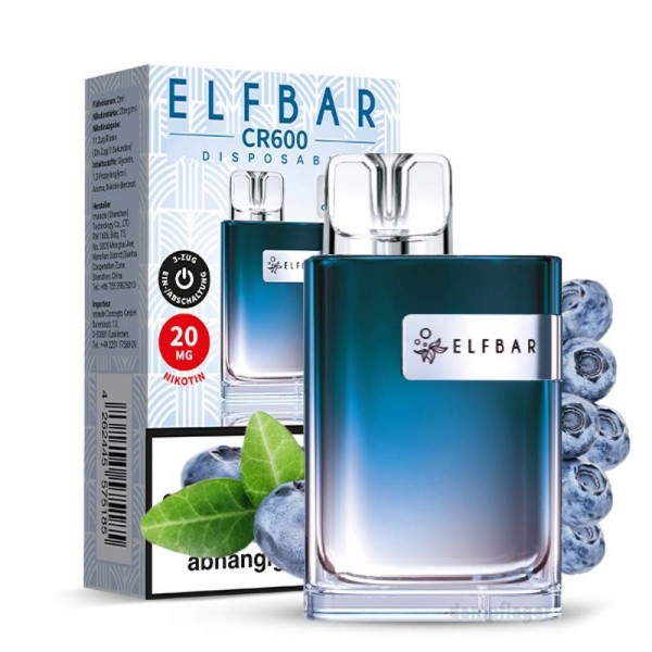 Elf Bar Crystal CR600 Einweg Vape 20mg