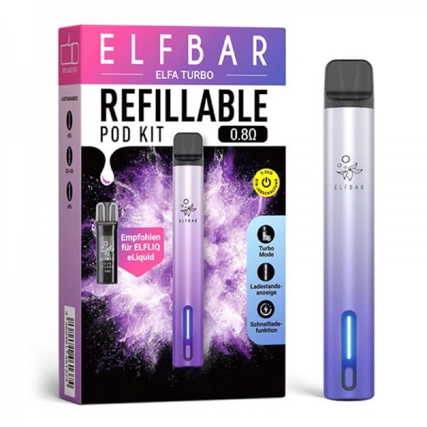 Elf Bar Elfa Turbo Kit - Refillable Pod System