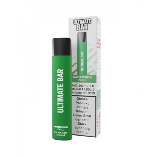 Ultimate Bar Vape Disposable E-Zigarette 20mg